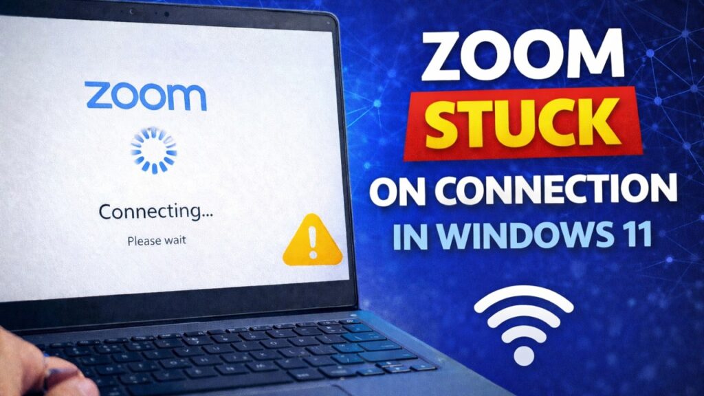 How to Fix Zoom Stuck on Connection in Windows 11