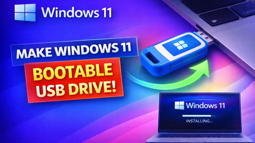 How to Create Windows 11 25H2 Bootable USB Drive