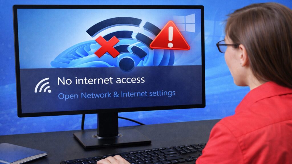 Fix Wi-Fi Not Showing & No Internet Error in Windows 11